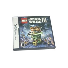 LEGO Star Wars III: The Clone Wars (Nintendo DS, 2011) Working Tested CIB