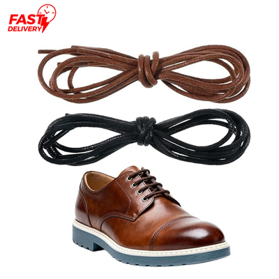 Macuezu 2 Pairs Dress Shoe Laces for Men, 31.5 Inch Replacement Shoe  Strings ... | eBay