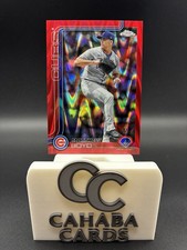 2025 Topps Chrome Update - Matthew Boyd /5 Red Raywave SSP #USC184 Chicago Cubs