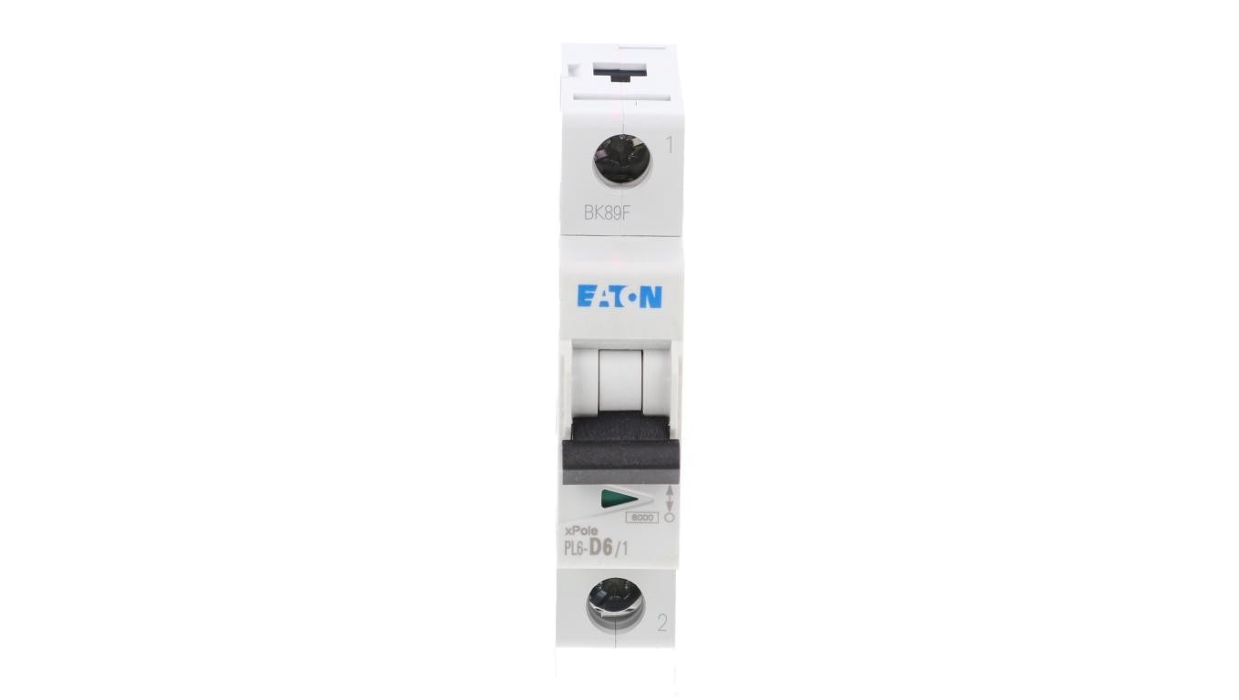 Overcurrent Switch 1P D 6A 6kA AC PL6-D6/1 286542