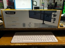 Bras de moniteur double bras Fellowes Reflex double moniteur