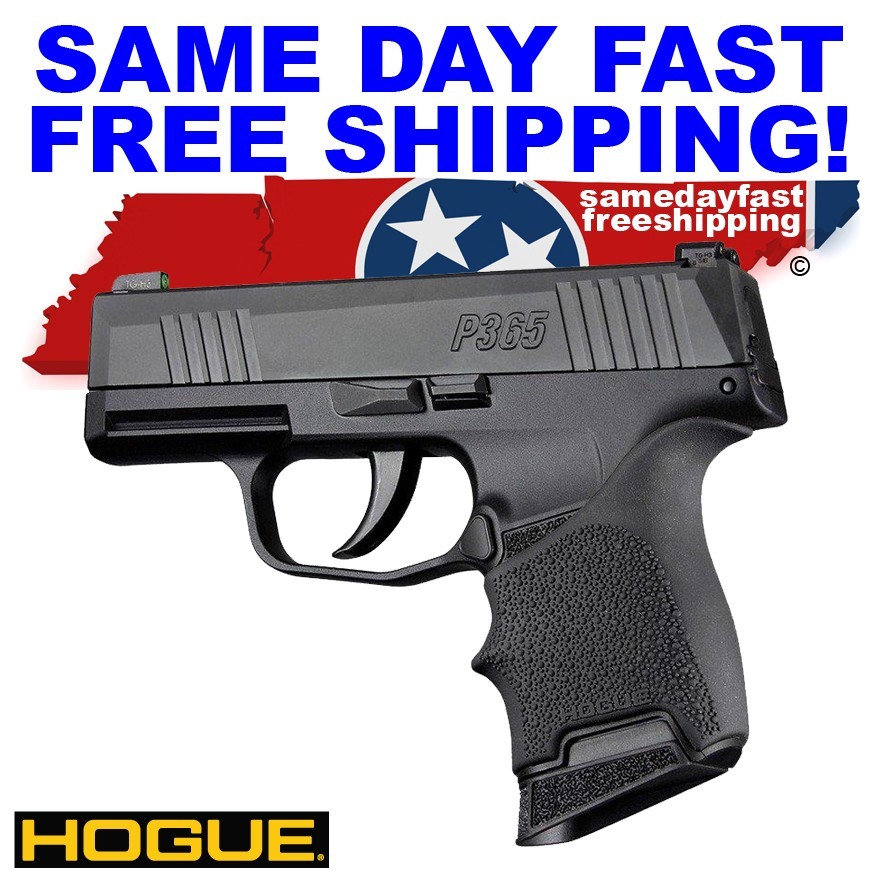 Hogue HANDALL Beavertail Rubber Grip for Sig Sauer P365 SAME DAY