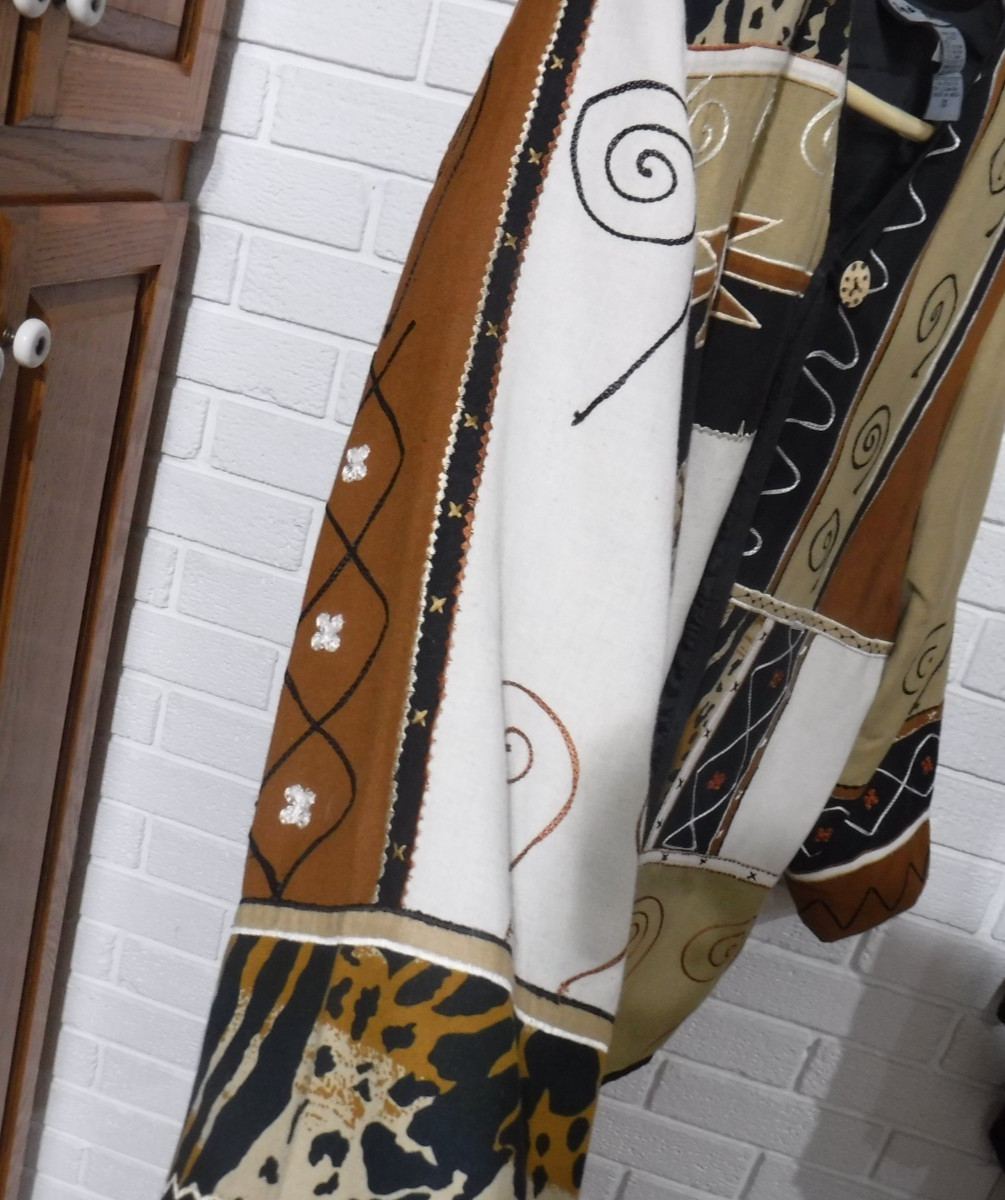 Indigo Moon Women's Multi Patchwork Embroidered J… - image 6