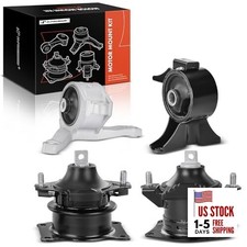 4PCS Engine Motor Mount and Transmission Mount Set Compatible with Acura MDX