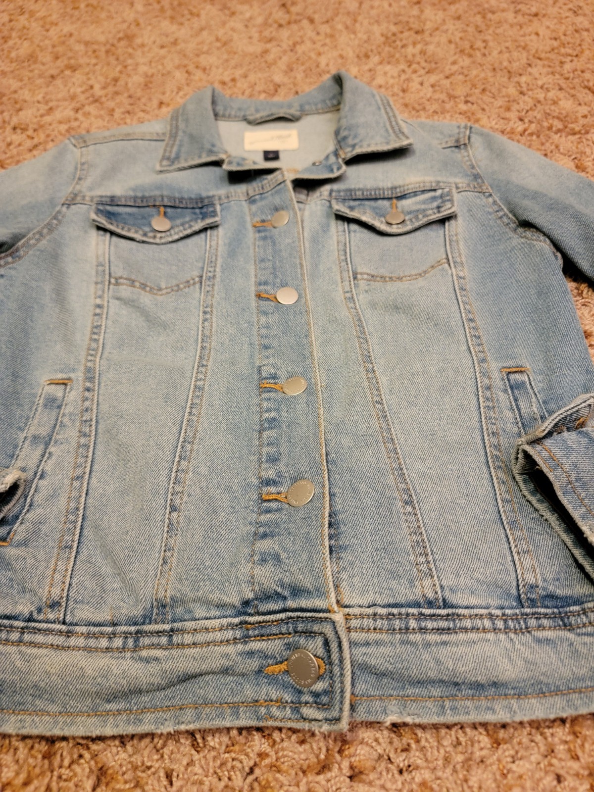 2017 Target Universal Thread Light Denim Jean Jac… - image 4