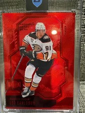 2024-25 Skybox Metal Leo Carlsson Red Pmg 100
