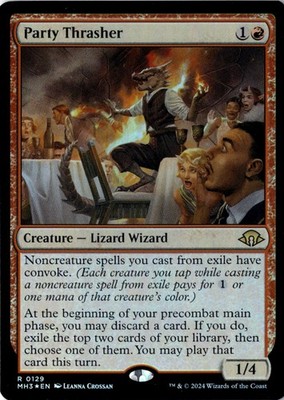 Party Thrasher Foil Modern Horizons 3 129 NM MTG