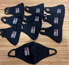 American Flag Breast Cancer Awareness face mask- reusable cloth