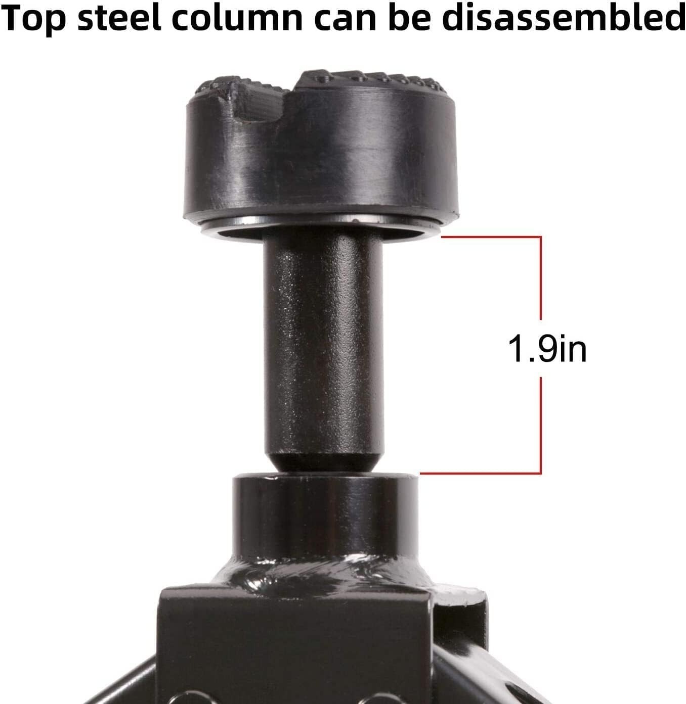 Gato De Tijera De Acero Para Coche Para Reparacion De Autos 1.8 Ton Portátil NEW