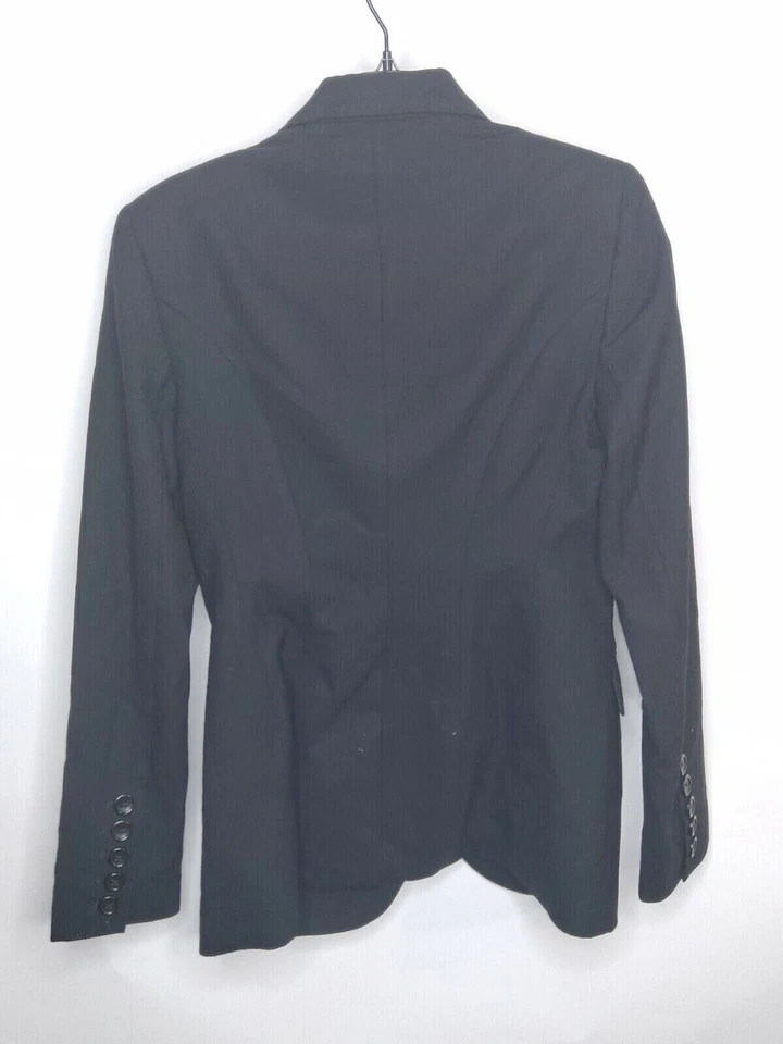 Body By Victoria Mujer Talla 2 Manga Larga Botón Frontal Doble Bolsillo Traje Chaqueta Foto 2 de 3