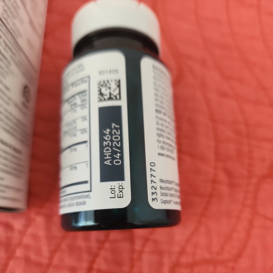 (2PACK)MEMORIA NEURIVA 3D SALUD CEREBRAL TOTAL 60 CÁPSULAS 27/04 Foto 3 de 3