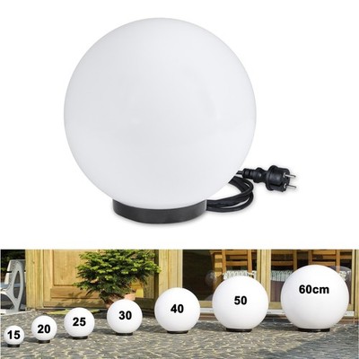 Kugelleuchten Außenleuchten Gartenleuchten inkl. 3m Kabel Garten Lampe 230V 