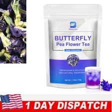 Butterfly Pea Flower Tea, Herbal Tea Organic Butterfly Pea Flower Tea, 1.76 oz