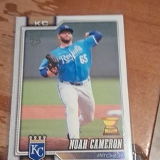Topps 2025 Series Two Noah Cameron Kansas City Royals RC Rookie Card #461. rookie card picture