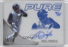 2013 Leaf Trinity Pure Auto Blue 16/25 Eric Jagielo #P-EJ1 Auto 0m5h