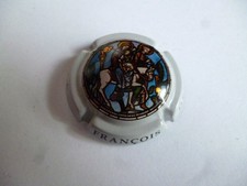 capsule de champagne FRANCOIS DELAGE, auréole cuivre, N°9, à saisir