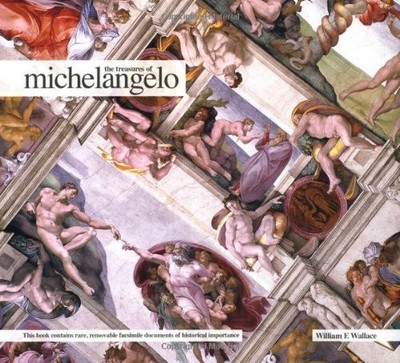 THE TREASURES OF MICHELANGELO By William E. Wallace - Hardcover **Excellent**