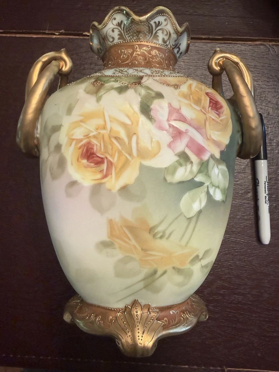 Nippon Roses In Nippon Art Pottery for sale | eBay