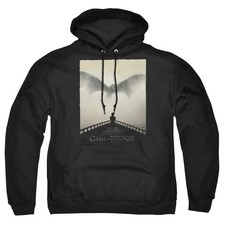 Game Of Thrones Dragon 1 Mens Hoodie Black Officially Licensed