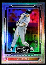 2025 Panini Three and Two #118 Will Clark Holo Silver #/49
