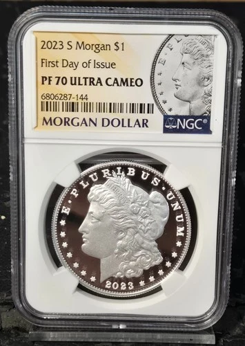 2023 S Morgan Silver Dollar NGC PF 70 Ultra Cameo