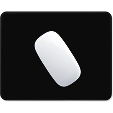 Non-Slip Rubber Base Mouse Pad with Stitched Edges, Smooth Surface Waterproof