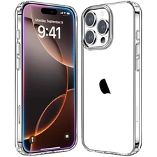 Cobertor Protector Transparente Para iPhone 16 Pro Max Funda Case Cover Carcasa