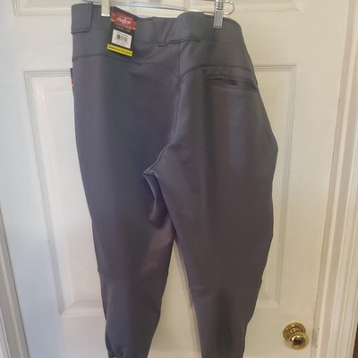 NWT Rawlings XXL Womens  Softball Pants Fast Pitch Gray Tough Pro Dri WYP