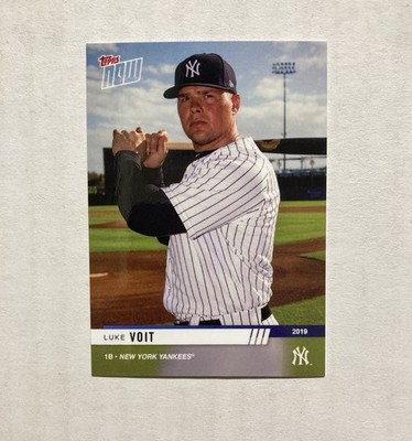 Luke Voit 2019 Topps Now Road To Opening Day PR:758 #OD-33 New York Yankees