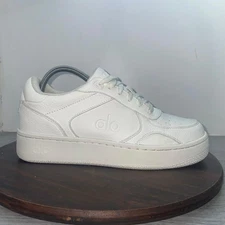 Alo Yoga Recovery Mode UNISEX Women’s 9 Men’s 7.5 White Sneakers Shoes A0685U