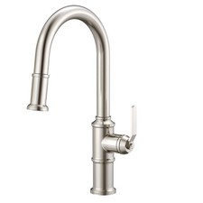 Gerber D454437 Kinzie 1.75 GPM 1 Hole Pull Down Kitchen Faucet - Stainless Steel