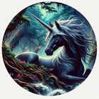 Hayleybug 1 oz Midnight Mane silver Round w/ COA POP 15