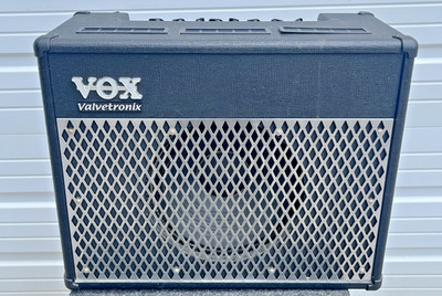 VOX AD50VT Valvetronix 1x12 'Chrome Series' Combo Amp 120V *Read* Power Tested