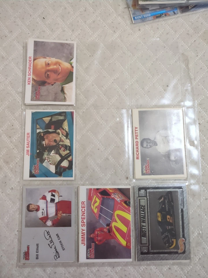 Lote de 157 tarjetas de carreras de Nascar Foto 4 de 4