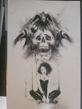 Death From Sandman Series 11x17 Original Bristol Death From Sandman Series 11x17 Original Bristol