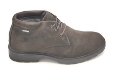 Igi e Co 8602522 Suede Ankle Boots Lace Up Coffee Bottom Rubber 5/6