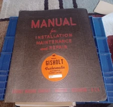 Gisholt Type 3f 4f Dynetric Balancing Machine Service and Operations Manual Book