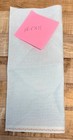 New ListingPale Blue Aida Cross Stitch Fabric 18.5" X 11" For Cross Stitch 22 Count