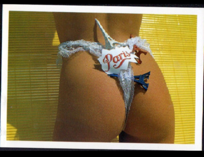 PARIS / PIN-UP in underwear, EIFFEL TOWER by Chris Nikolson