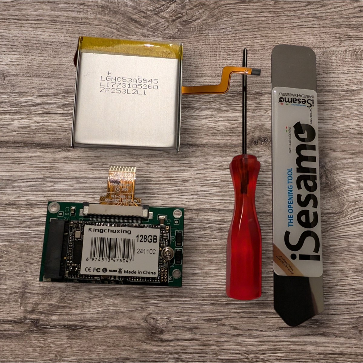 iPod classic SSD128GB&2000mAhバッテリー交換済稼働品 128gb SSD Upgrade & 2000mAh Battery iPod Classic 6th 7th Video 5th