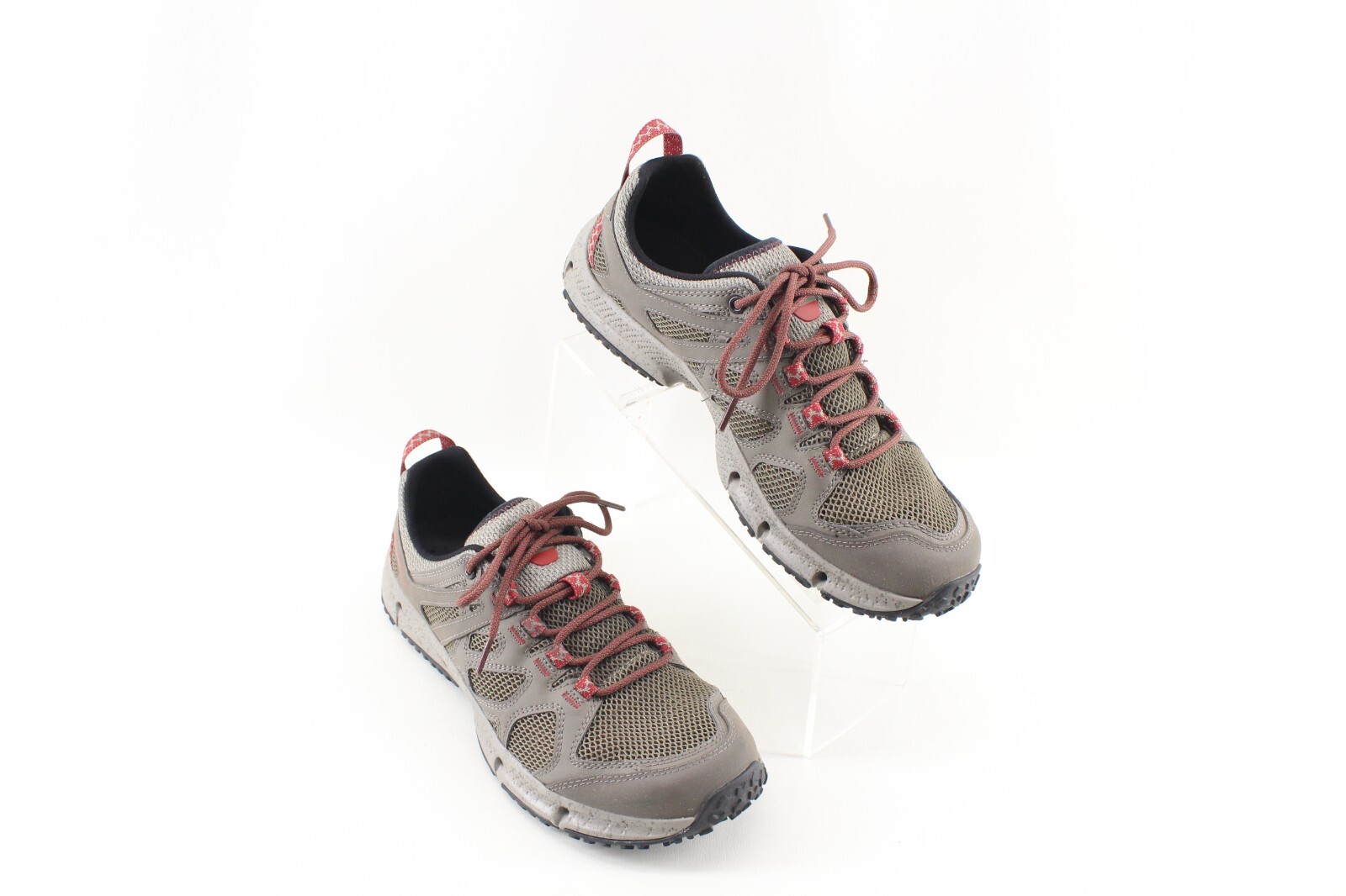 Merrell Hydrotrekker Taupe e Rosso Escursionismo Acqua Outdoor Uomo TG 9 US J033873