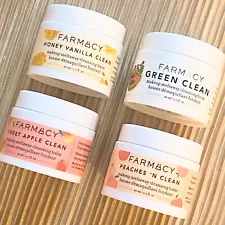 FARMACY choose HONEY VANILLA SWEET APPLE CLEANSING BALM HALO EYE LIP SMOOTHIE