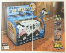 Twisted Metal Small Brawl Print Ad Game Poster Art PROMO Original PS1 Advert