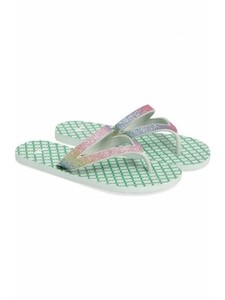 sanuk green flip flops