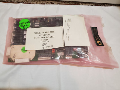 Exide Electronics 101073071-001 Rev H010 Monitor Front Control Panel Board