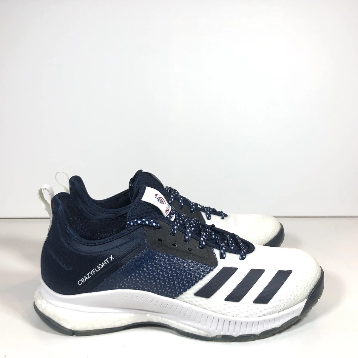 Adidas Crazyflight X 3 Boost Volleyball Shoes 'USA' Women's 8.5 | eBay