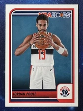Jordan Poole 2023-24 Panini NBA Hoops #137 Washington Nationals