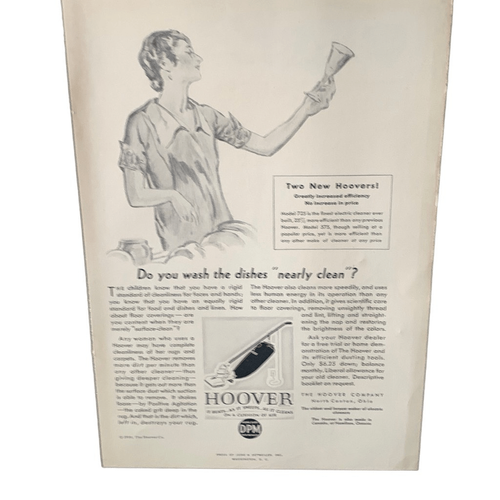 Platos Hoover vintage 1930 ¿casi limpios? anuncio - Imagen 4 de 4