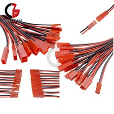 5/10/20Pairs JST Plug Connector Cable Line 100mm Male Female for RC Lipo Battery