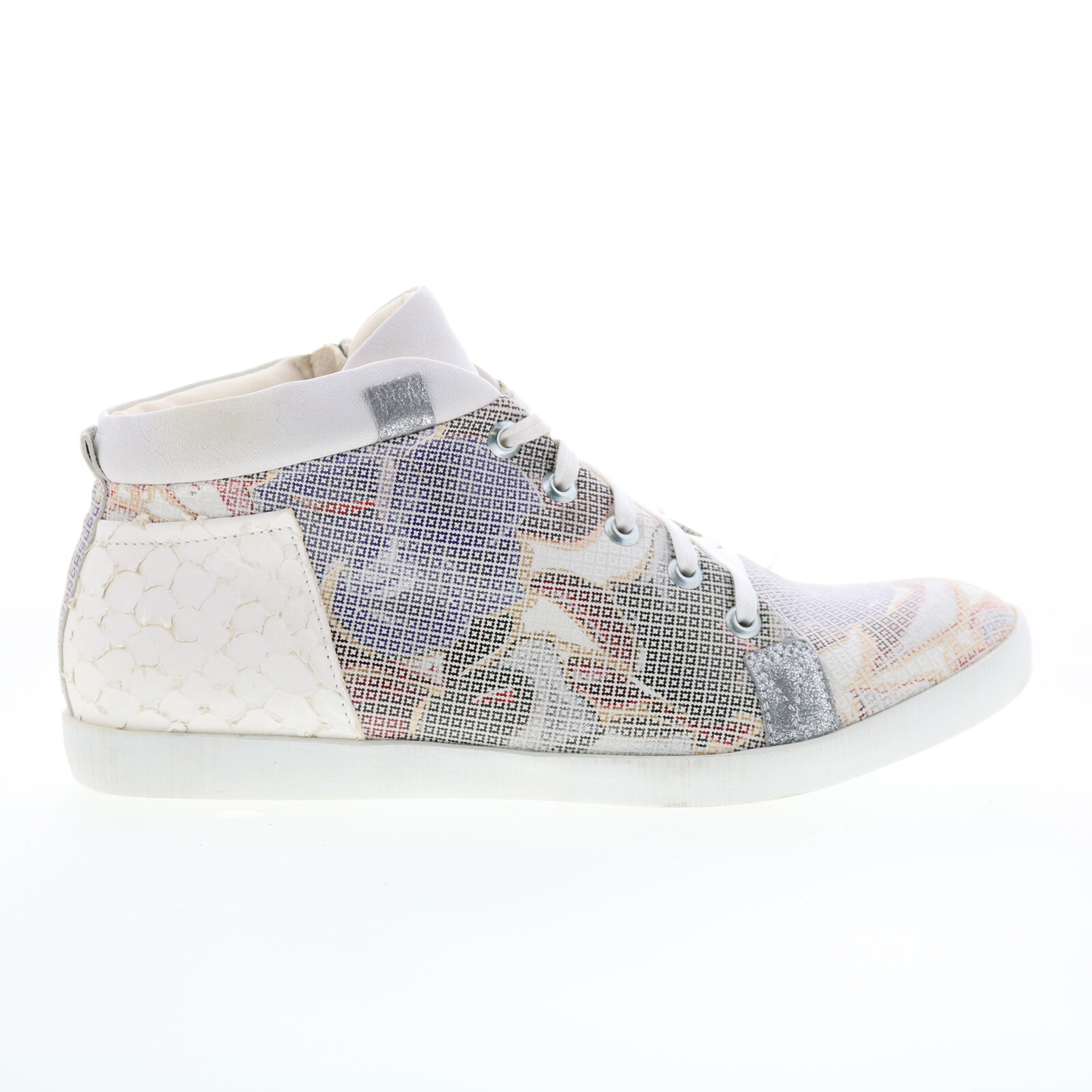 Думай Женские кроссовки Seas High Top 80049-H97 из серой кожи в стиле лайфстайл 8690₽
